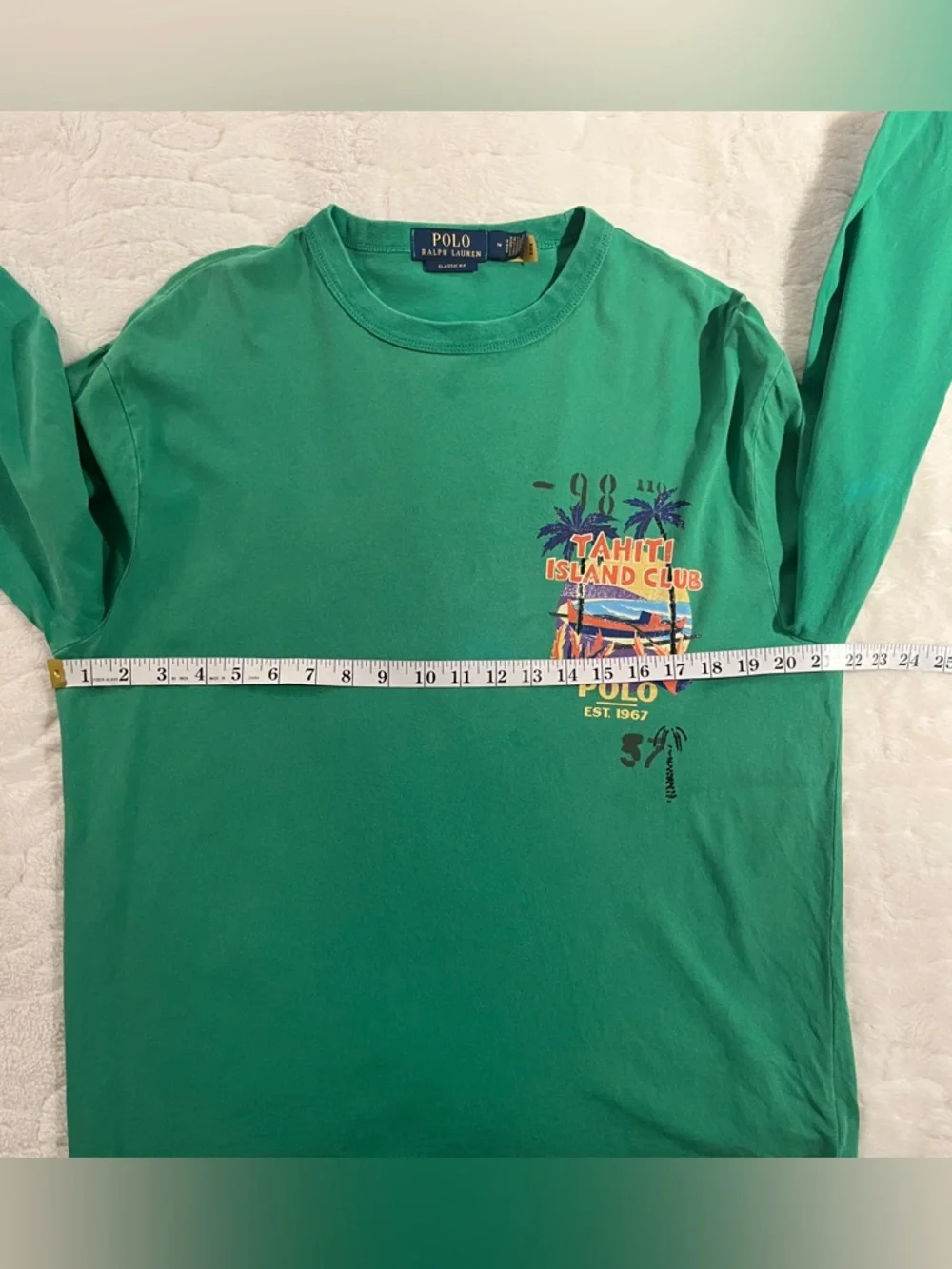 POLO RALPH LAUREN Classic Fit Jersey Graphic T-Shirt size M